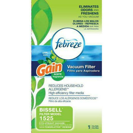 Febreze Vacuum Filter Replacement for BISSELL PowerLifter with Gain Scent, 1525
