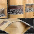 thumbnail image 5 of 100pcs Kraft Bags With Window Stand Up Ziplock Seal Paper Bag Resealable Large Food Storage Pouch, 5 of 5