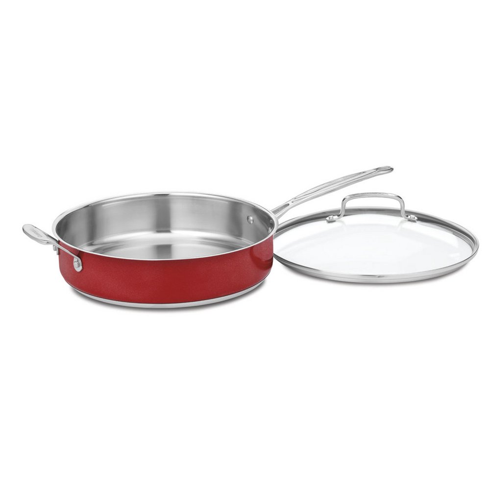 Cuisinart Chef'S Classic Stainless Steel 5.0 Qt. Sauté Pan W/Helper