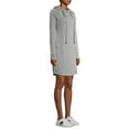 thumbnail image 4 of No Boundaries Juniors’ Fleece Hoodie Dress, 4 of 6
