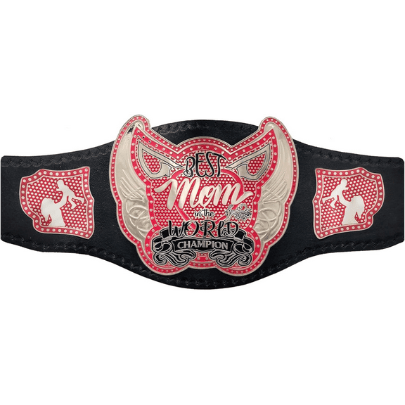 World Greatest Mom Wrestling Championship Belt Replica - Adult Size