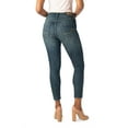 thumbnail image 4 of Signature by Levi Strauss & Co. Women's High Rise Ankle Skinny Cut off Jeans, 4 of 11