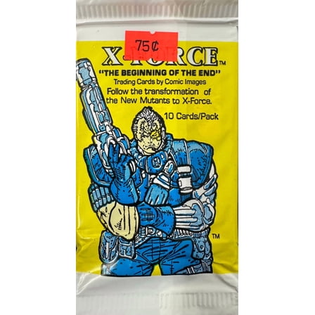 1991 Comic Images Marvel X-Force Wax Pack