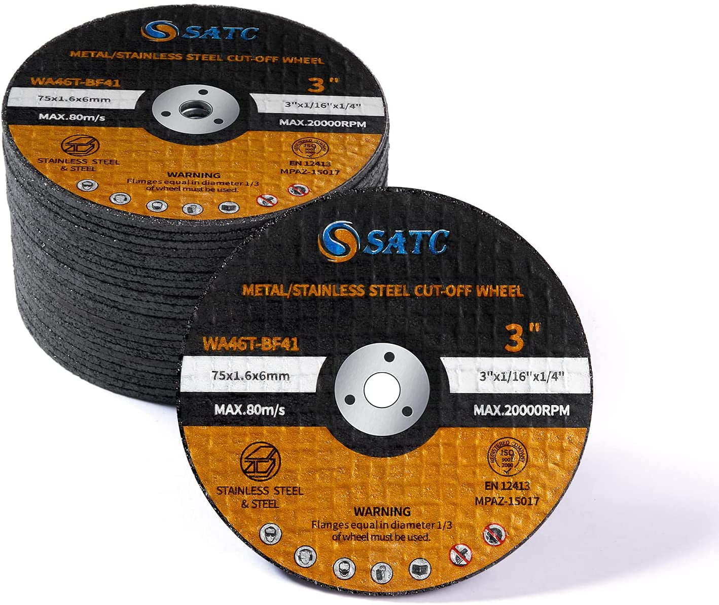 X 1mm fast  stainless 20 X Metal Cutting/Slitting Disc Ultra Thin 115mm 4-1/2" 