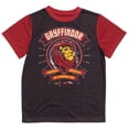 thumbnail image 2 of Harry Potter Gryffindor Big Boys Pajama Shirt and Shorts Black 18-20, 2 of 5