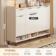 thumbnail image 1 of Gabinetes de zapatos sencillos para sala de estar, Zapatero moderno minimalista japonés de lujo, diseño de biblioteca, muebles de entrada, 1 of 4