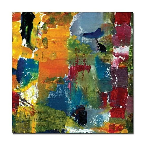 Trademark Fine Art "Color Relationships I" Canvas Art by Michelle Calkins