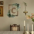 thumbnail image 4 of BKER Wooden Alphabet Wreath For Wall Home Living Room Bedroom Decorative Letter Sign With Hook And Rope For DIY Word Display, 4 of 4