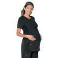 thumbnail image 2 of Landau ProFlex Tailored Fit Stretch 3-Pocket Maternity Scrub Top for Women 4399, 2 of 2