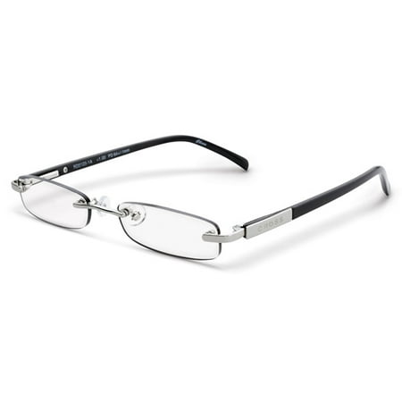2.50 Readers - Cross Dickens 2.50 Diopter Black/Slvr-tone Reading Glasses