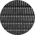 thumbnail image 1 of Ahgly Company Indoor Round Patterned Midnight Gray Area Rugs, 3' Round, 1 of 1