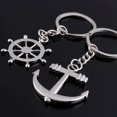 thumbnail image 3 of 1 Pair Keychain, Fashion Engraved Love Couple Key Ring Couple, 3 of 5