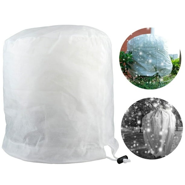Plant Freeze Protection Covers Plant Shrub Frost Jacket Covers With Drawstring