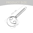 thumbnail image 3 of CRCMUHE Bakeware Stainless Steel Mixer Dough Hand Mixer Hand Mixer For Eggs Bread Cakes Pastries Pizza Dough The Perfect Baking Tool Mixing Mixing Kitchen Tool, 3 of 9