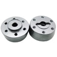 thumbnail image 1 of VONKY 2pack/lot Aluminum Front Wheel Hub Adapter For Axial Rock Racer AX90026 Hop-ups Titanium, 1 of 6
