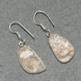 thumbnail image 2 of Mother Of Pearl Gemstone Handmade Drop Dangle Jewelry Earrings 1.80" MXE 5187, 2 of 2