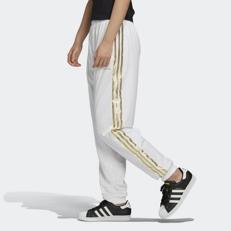 Adidas Originals Superstar Track Pants 2.0 Womens Active Pants Size Xs, Color: White