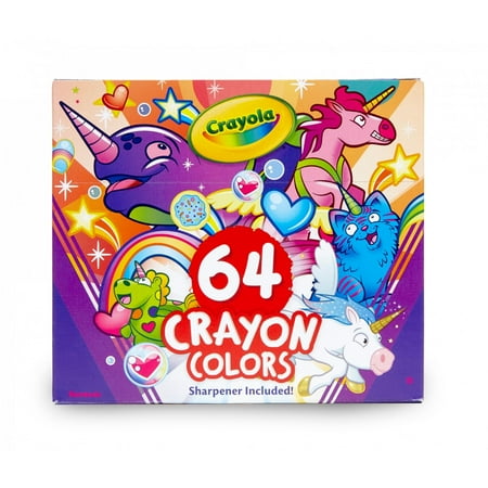  Crayola  Uni Creatures Coloring  Pages  With Custom Crayon 