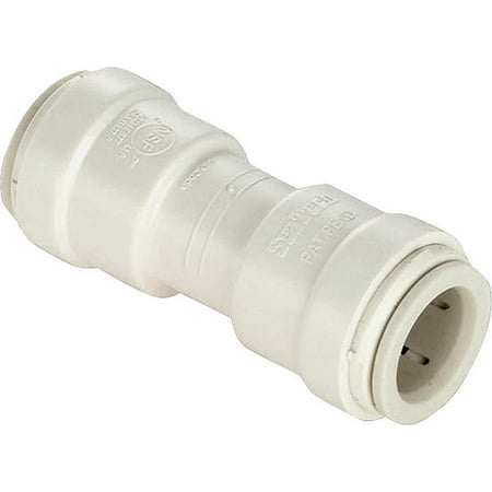 Easy Fit Coupling - Watt P-600 Quick Connect Coupling Union, 1/2 in, Push Fit, 250 psi at 75 deg F, 100 psi at 180 deg F