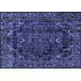 thumbnail image 1 of Ahgly Company Indoor Rectangle Persian Blue Bohemian Area Rugs, 8' x 10', 1 of 4