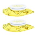 thumbnail image 1 of 2pcs Cloth Ice Bag Cute Cartoon Hot Cold Compress Multifuntional Small Ice Bag for Swelling Wisdom Teeth Headache Yellow, 1 of 5