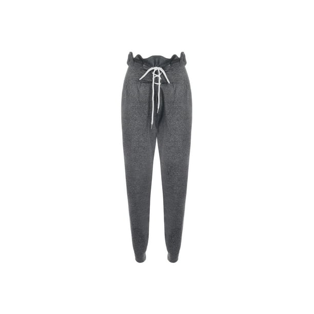 drawstring ankle sweatpants