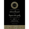 Glitter Bursts Standard Wedding Invitation