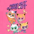 thumbnail image 6 of Disney Super Kitties Girls Graphic Tees Short Sleeve T Shirts SuperKitties Girls Fashion T Shirt 2 Pack Girls Tops Clothing (Size XS-XL), 6 of 9