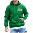 thumbnail image 3 of Sports Hoodie Oversized Sweatshirt Letter Pullover Football Fans Gift for Men Women Youth, 3 of 7