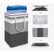 thumbnail image 3 of 3 Piezas 75 L Cestos Para Ropa Sucia Plegable Para Baño, 3 of 4