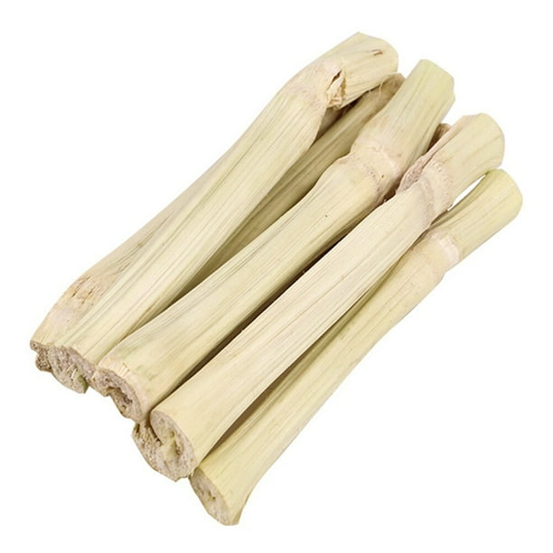 EeaseMX 1 juego de juguetes masticables de caña de bambú para hámster, color beige
