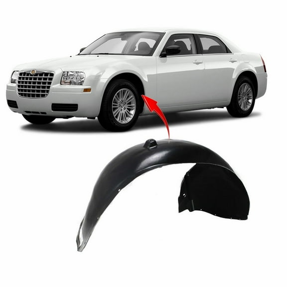 DCP Fender Liner Driver Side for Chrysler 300 300C 2005-2010 CH1250128 5065503AC