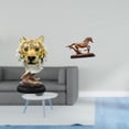 thumbnail image 2 of Escultura De Caballo Con Cabeza De Tigre, Figura De Animal, Obra De Arte Coleccionable, Artesanía Moderna, Adorno Para Entrada, Sala De Estar, Escritorio, Estantería, Mesa, Pasillo,, 2 of 8