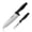 Sliver&Black, variant on Klaus Meyer Acciaio High Carbon Stainless Steel 2 Piece Knife Set (Red)