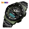 thumbnail image 4 of Reloj De Pulsera Skmei 1370 Reloj Digital Cuarzo Caballero Color de la correa Negro Color del bisel Verde Color del fondo Negro, 4 of 4