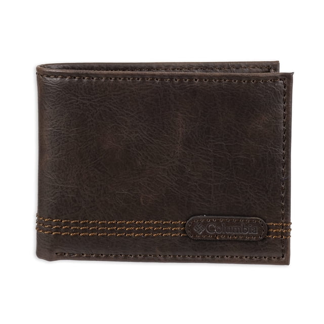 Billetera Columbia Slimfold, capacidad extra, piel, para hom