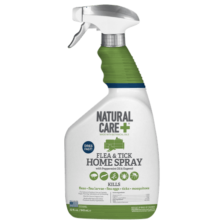 Natural Care Flea and Tick Home Spray, 32 oz (Best Chewable Flea And Tick)