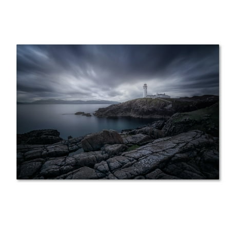 Trademark Fine Art 'Lighthouse In Blue' Canvas Art by Ivan Ferrero