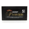 Derby Premium Double Edge Safety Razor Blades with Swedish Steel, 5 Count