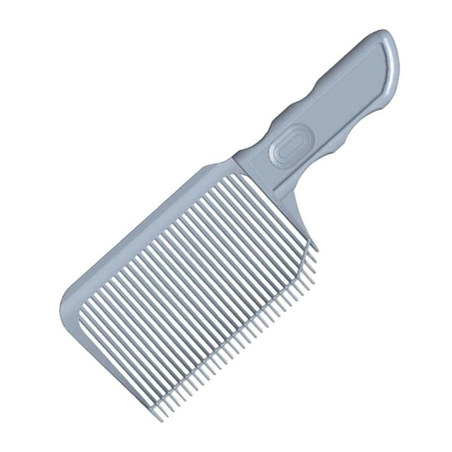 Peine de posicionamiento curvo para mezclar, peine plano, herramienta de peinado profesional, peine cortapelos, peine que se desvanece para