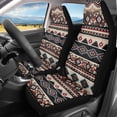 thumbnail image 2 of XYZCANDO Aztec Tribal Print Car Seat Covers Set of 2 Washable Front Seat Cover Auto Interior Car Interior, Easy Clean Waterproof SUV Van, 2 of 10