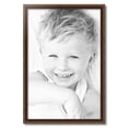 thumbnail image 2 of ArtToFrames 20" x 30" Contrast Walnut Picture Frame, 20x30 inch Brown Wood Poster Frame (WOM-4932), 5 Pack, 2 of 7