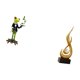 thumbnail image 5 of Escultura creativa de rana en forma de llama, figura decorativa, adorno para mesa, chimenea, entrada, estante, armario, sala de estar, regalo de cumpl, 5 of 8