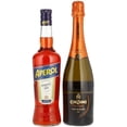 thumbnail image 1 of Aperitivo Aperol 700 Ml + Cinzano Pro-spritz 750 Ml Aperol Pack, 1 of 1