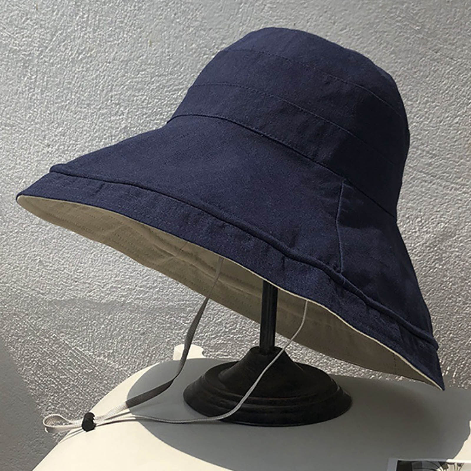 Wdgfv Women Wide Brim Sun Hats Metal Wired Edge Summer UV  display picture 2