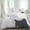 Gray-4, variant on Sloths Showering Set of 4 Bedding Quilt Covers, Modern Abstract Art Funny Animals 4-Piece Bed Sheet Set with Extra Soft Bed Sheets Quilt Cover Pillowcase, Queen