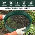 thumbnail image 5 of AEVXKHI Soil Sifter 11.8inch Metal Garden Sieve with 4 Interchangeable Filter Mesh, Sizes 3/6/9/12mm Multifunctional Dirt Sifter, Reusable Soil Sieve Gardening Tools with Shovel for Sand Rocks, 5 of 9