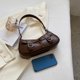 thumbnail image 4 of Bolso de hombro a la moda para mujer, bolso pequeño de cuero PU con bolsillos dobles, bolso Hobo elegante, 4 of 6