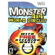 Monster Truck 4x4: World Circuit w/ Wheel (Wii)