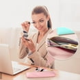 thumbnail image 4 of Youkk 2pieces Wide Application Leather Pencil Pen Case Sturdy And Durable For Organized Storage 1Set, 4 of 6
